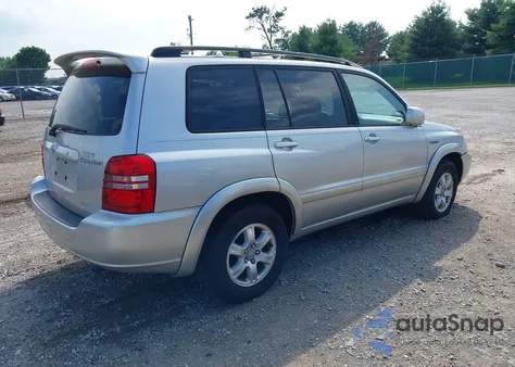 2002 Toyota Highlander Limited V6 из США, поврежденный, VIN JTEGF21AX20069499